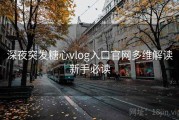 深夜突发糖心vlog入口官网多维解读新手必读